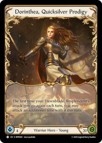 Dorinthea, Quicksilver Prodigy [MPW001] (Mastery Pack Warrior)