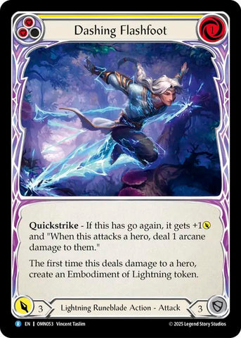 Dashing Flashfoot [OMN053] (Omens of the Third Age)