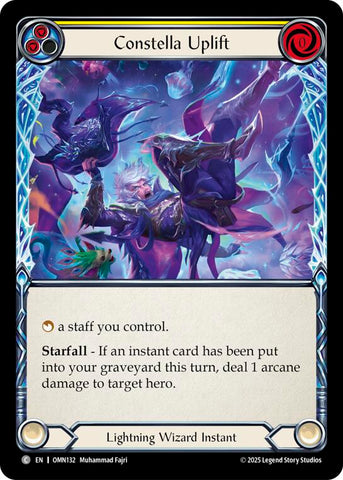 Constella Uplift (Yellow) [OMN132] (Omens of the Third Age)  Rainbow Foil