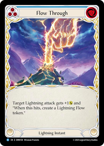Flow Through (Blue) [OMN158] (Omens of the Third Age)