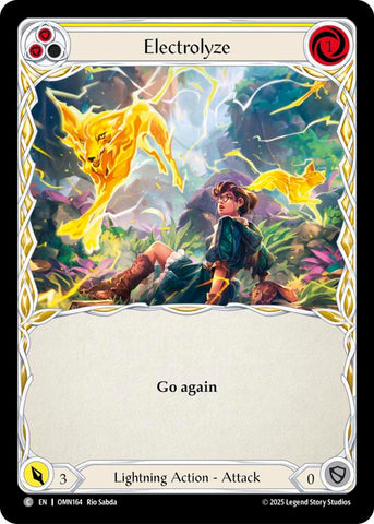 Electrolyze (Yellow) [OMN164] (Omens of the Third Age)