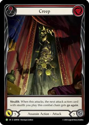 Creep (Red) (GEM160) - Gem Pack 5 Rainbow Foil