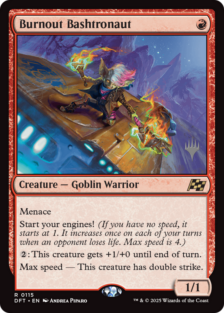 Burnout Bashtronaut (Promo Pack) [Aetherdrift Promos]