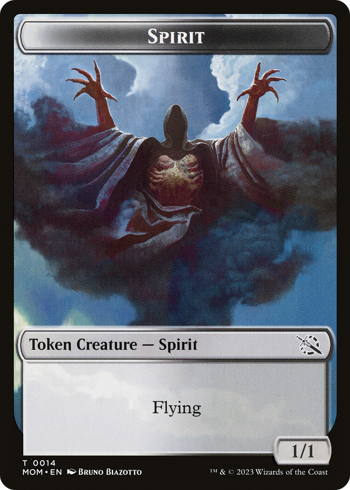 Spirit (TMOM-014) [March of the Machine Tokens]