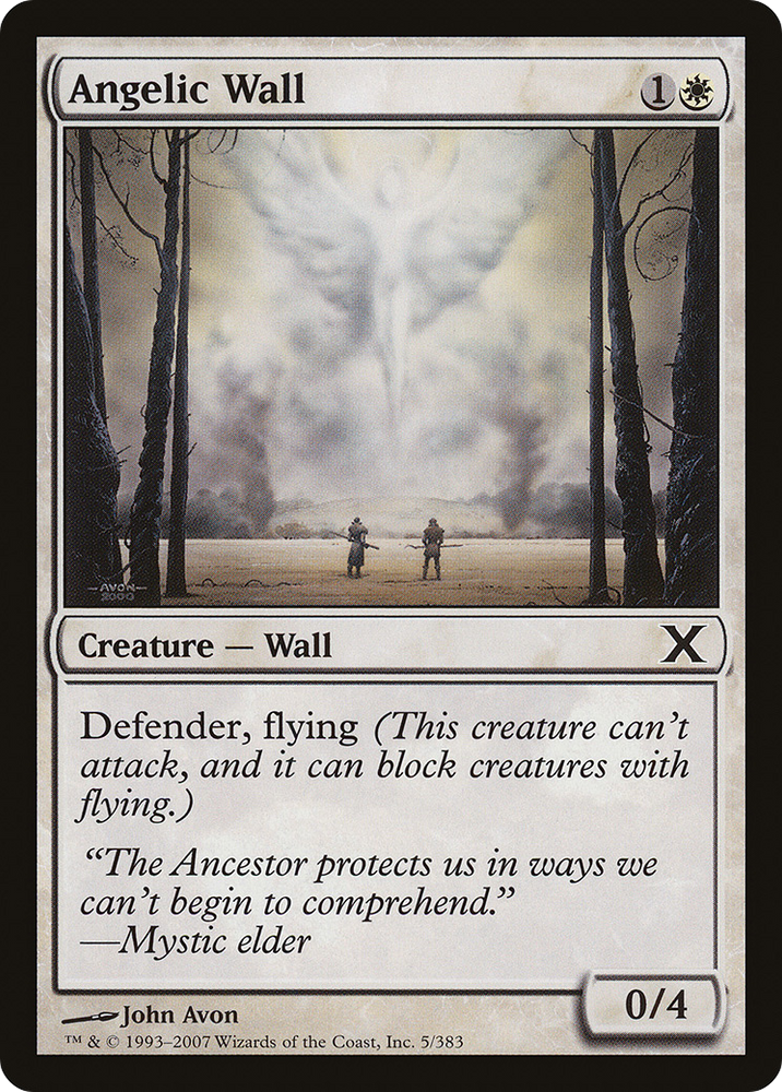 Angelic Wall (10E-005) [Tenth Edition]