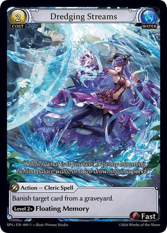 Dredging Streams (Curio Foil) (9) [Supporter Pack 4]
