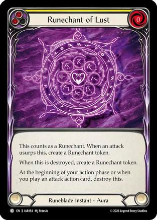 Runechant of Lust (IAR154) - Usurp the Shadow Throne