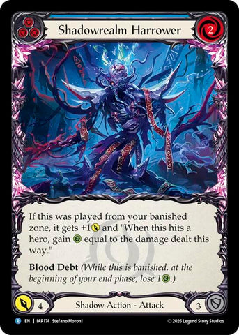 Shadowrealm Harrower (Blue) [IAR174] (Usurp the Shadow Throne)