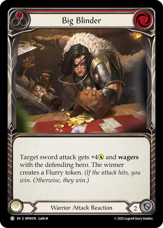 Big Blinder (Red) [MPW076] (Mastery Pack Warrior)