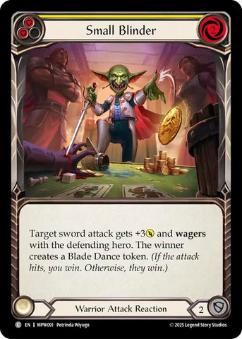 Small Blinder (Yellow) [MPW091] (Mastery Pack Warrior)