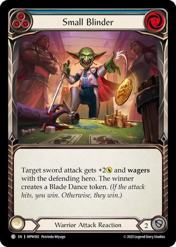 Small Blinder (Blue) [MPW092] (Mastery Pack Warrior)