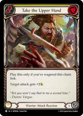 Take the Upper Hand (Yellow) [MPW094] (Mastery Pack Warrior)