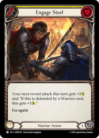 Engage Steel (Yellow) [MPW107] (Mastery Pack Warrior)