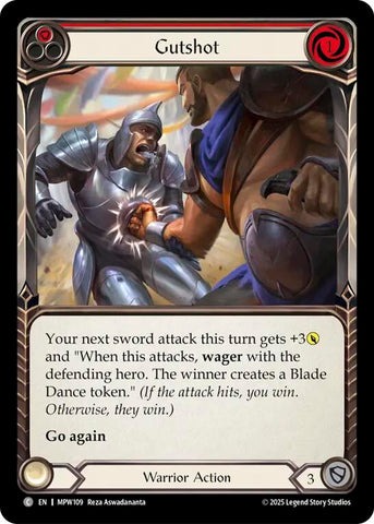 Gutshot (Red) [MPW109] (Mastery Pack Warrior)