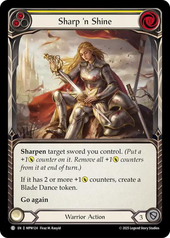 Sharp 'n Shine (Yellow) [MPW124] (Mastery Pack Warrior)