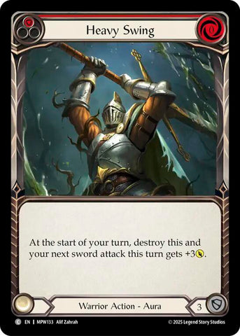 Heavy Swing (Red) [MPW133] (Mastery Pack Warrior)