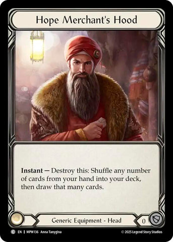 Hope Merchant's Hood [MPW136] (Mastery Pack Warrior)