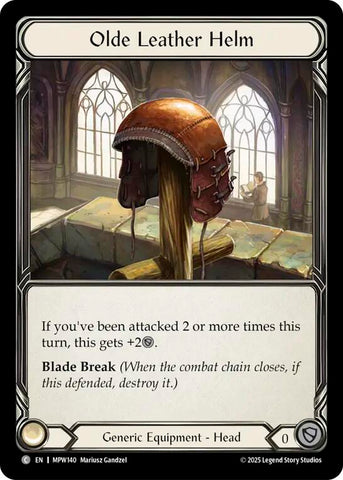 Olde Leather Helm [MPW140] (Mastery Pack Warrior)