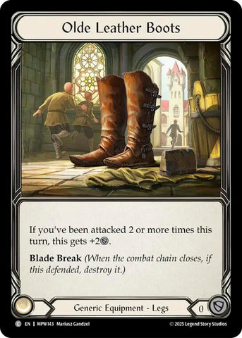 Olde Leather Boots [MPW143] (Mastery Pack Warrior)