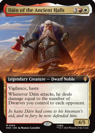 Dain of the Ancient Halls (Extended Art) [The Hobbit: Eternal-Legal]