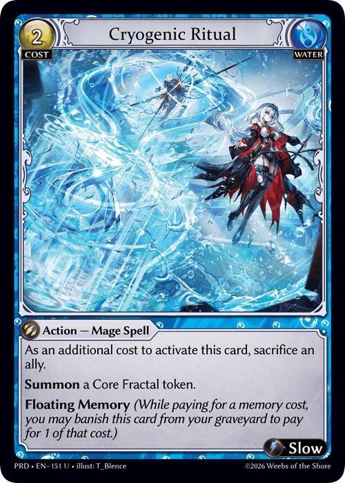 Cryogenic Ritual (151) [.asphodel/paradise]