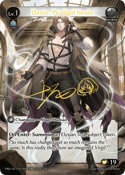 Dante, Prodigal Swain (CSR) (4) [.asphodel/paradise]