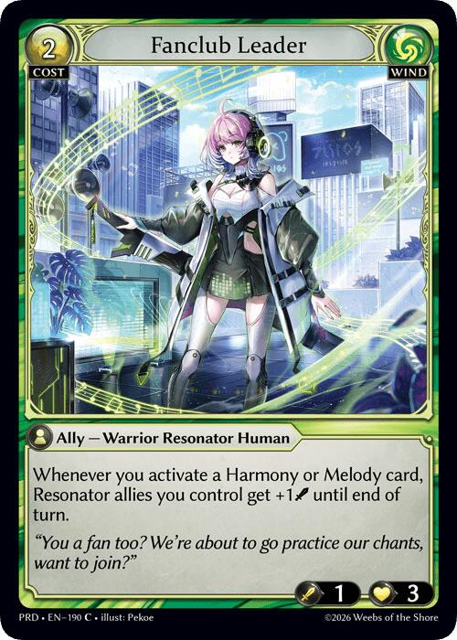 Fanclub Leader (190) [.asphodel/paradise]