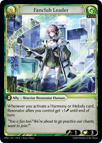 Fanclub Leader (190) [.asphodel/paradise]