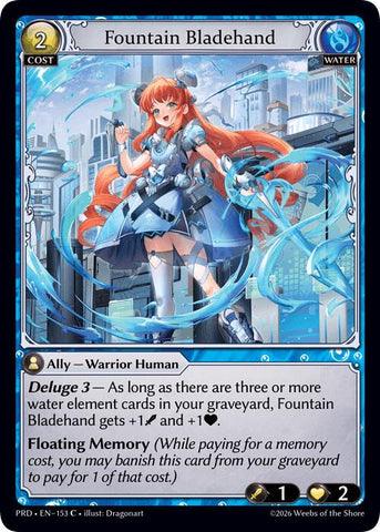 Fountain Bladehand (153) [.asphodel/paradise]