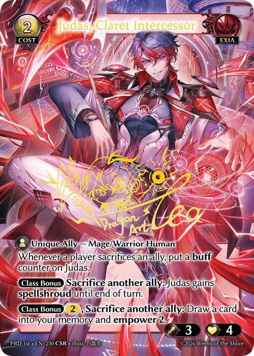 Judas, Claret Intercessor (CSR) (230) [.asphodel/paradise]