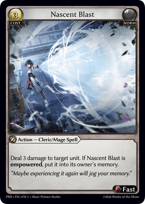 Nascent Blast (78) [.asphodel/paradise]
