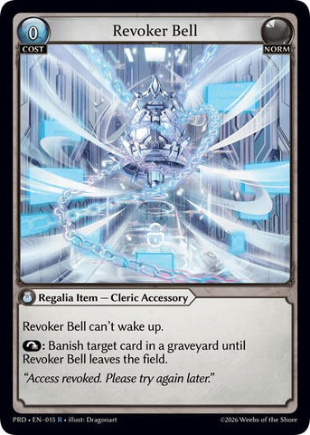 Revoker Bell (15) [.asphodel/paradise]