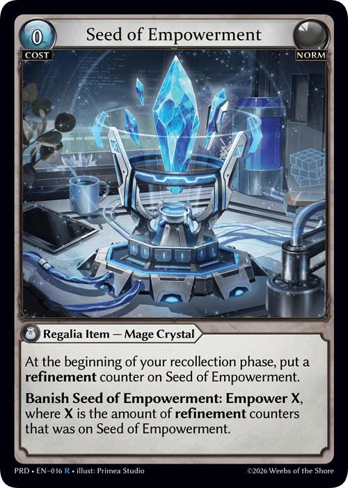 Seed of Empowerment (16) [.asphodel/paradise]