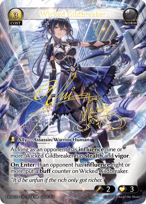 Wicked Gildbreaker (CSR) (102) [.asphodel/paradise]