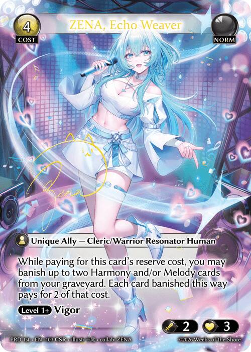 ZENA, Echo Weaver (CSR) (103) [.asphodel/paradise]