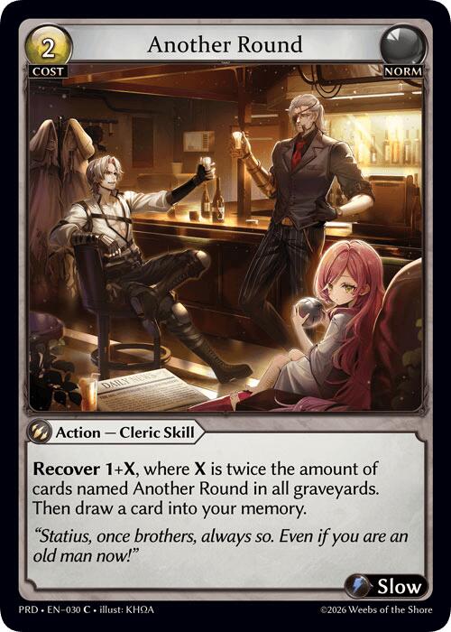 Another Round (Interference Curio Foil) (30) [.asphodel/paradise]