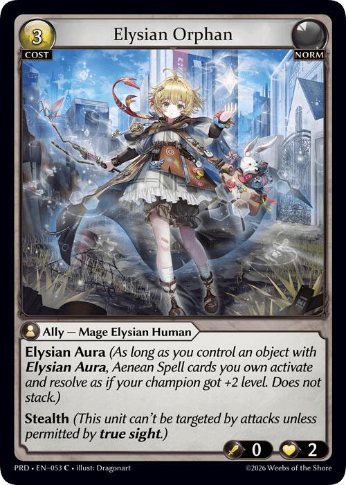 Elysian Orphan (Interference Curio Foil) (53) [.asphodel/paradise]