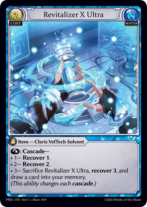 Revitalizer X Ultra (Interference Curio Foil) (164) [.asphodel/paradise]