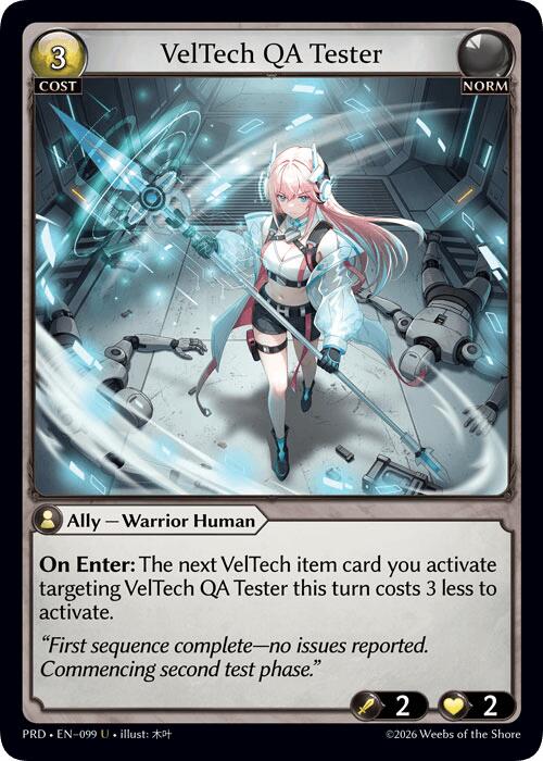 VelTech QA Tester (Interference Curio Foil) (99) [.asphodel/paradise]
