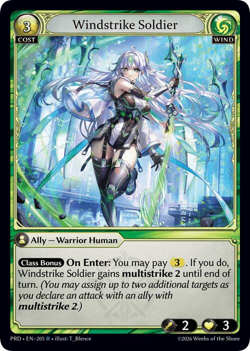 Wuthering Sforzando (Interference Curio Foil) (206) [.asphodel/paradise]