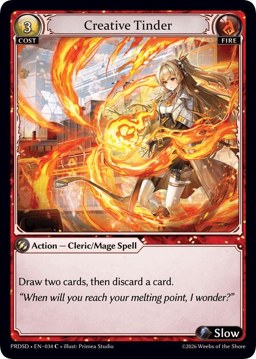 Creative Tinder (34) [.asphodel/paradise Starter Decks]