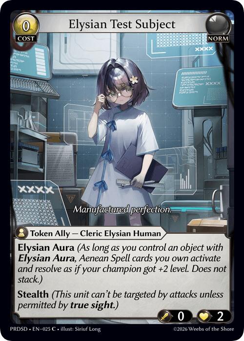 Elysian Test Subject (25) [.asphodel/paradise Starter Decks]