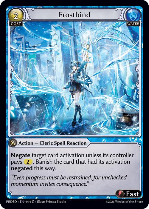 Frostbind (44) [.asphodel/paradise Starter Decks]