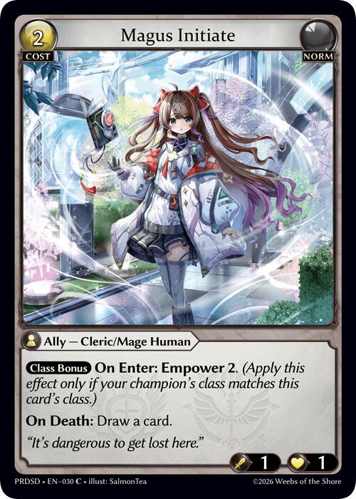 Magus Initiate (30) [.asphodel/paradise Starter Decks]