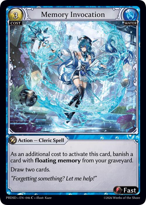 Memory Invocation (46) [.asphodel/paradise Starter Decks]