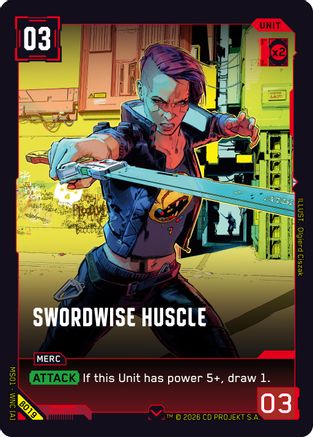 Swordwise Huscle (B019) - Welcome to Night City  Beta