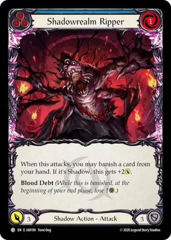 Shadowrealm Ripper (Blue) [IAR199] (Usurp the Shadow Throne)