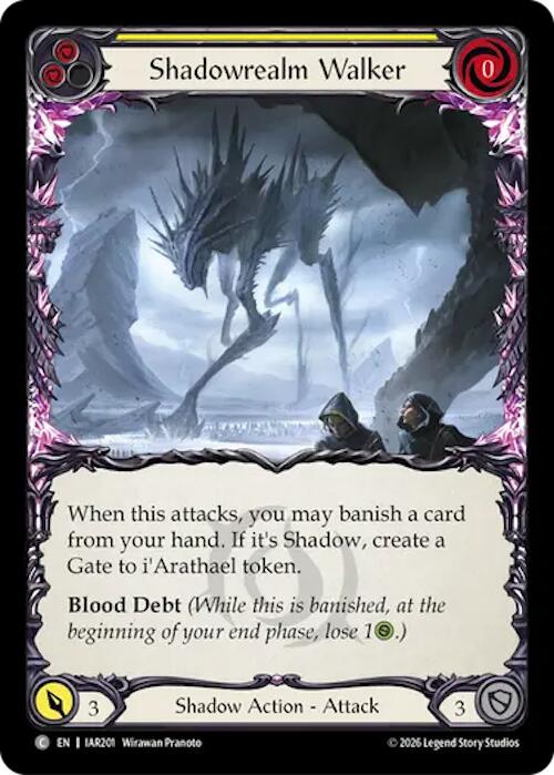 Shadowrealm Walker (Yellow) [IAR201] (Usurp the Shadow Throne)