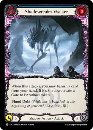 Shadowrealm Walker (Blue) (IAR202) - Usurp the Shadow Throne