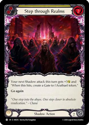 Step through Realms (Yellow) (IAR216) - Usurp the Shadow Throne